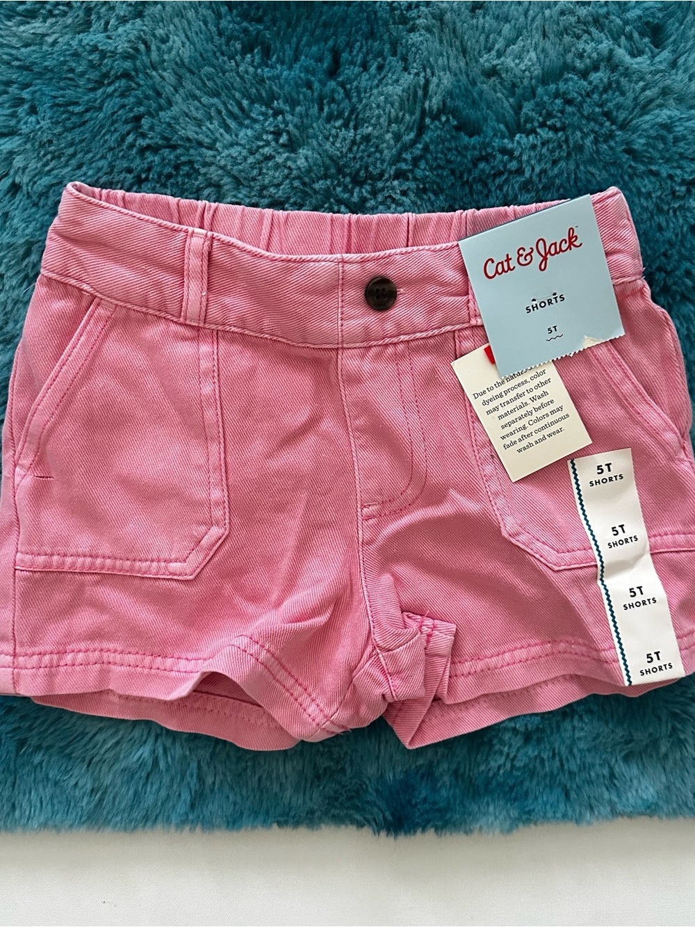 Cat & Jack Pink Girls' Shorts Size 5T